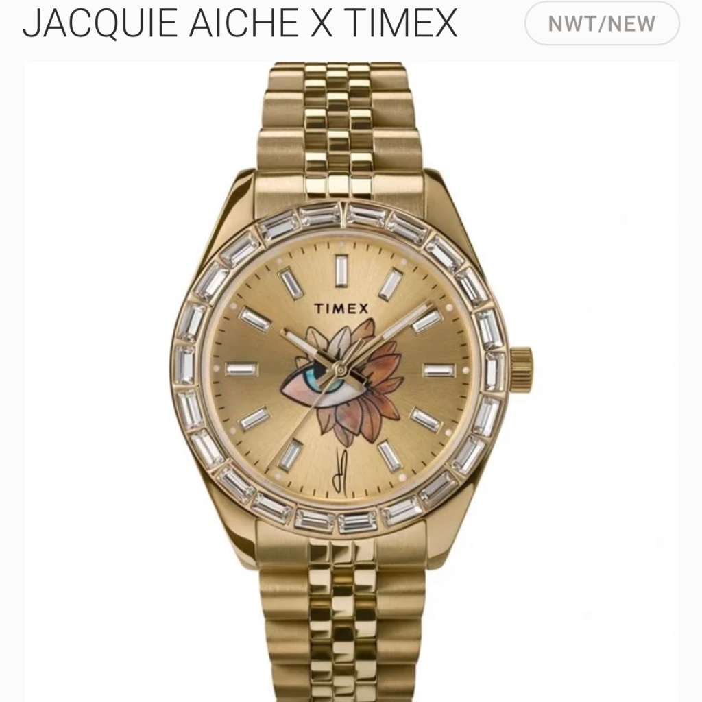 Jacqui Aiche X Timex